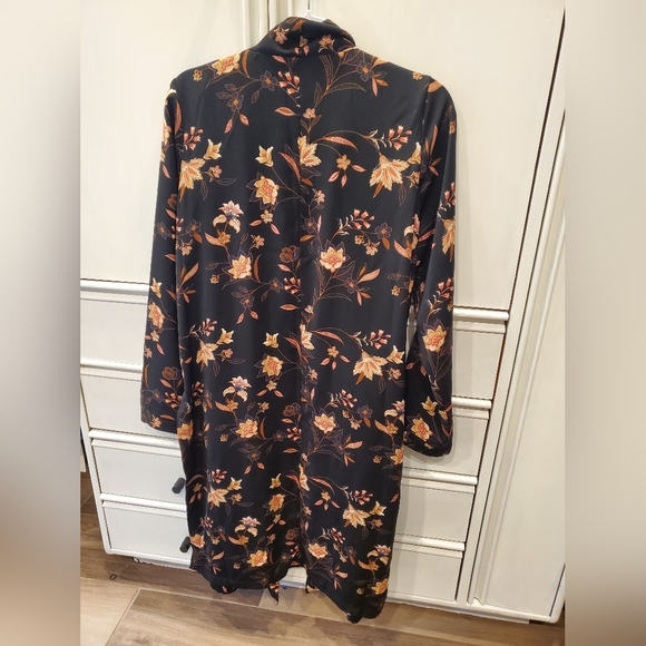 Dr2 Floral Open Duster Jacket - Picture 4 of 8